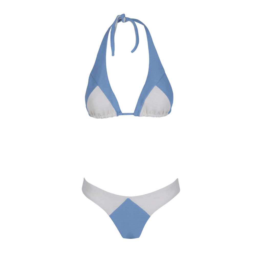 Ivory Indigo Pique Bliss - Image 2